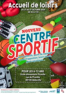 Lire la suite à propos de l’article Accueil de loisirs 100% sportif pendant les prochaines vacances scolaires!