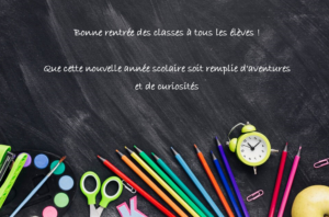 Lire la suite à propos de l’article Bonne rentrée des classes